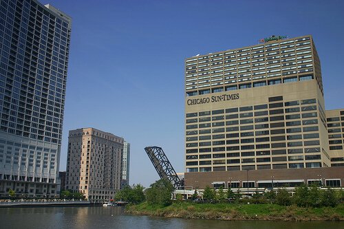 The Chicago Sun-Times is now accepting bitcoins as payment for subscription, becoming the first major U.S. newspaper to take the virtual currency. Photo: Marcus Frieze/Flickr