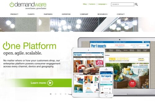 Demandware is an NYSE-listed e-commerce services provider that works with big brands like Converse, Godiva Chocolatier, Barneys New York, and the Brooks Brothers. Photo: Demandware, Inc.