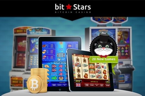 The popular bitcoin casino has just signed an agreement with Amatic Industries GmbH for 20 new games. Photo: Bitstars.net