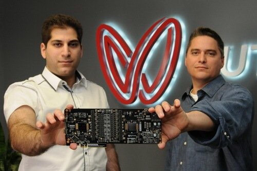 Sonny Vleisides (right), is Butterfly Labs' co-founder and largest shareholder. Photo: Nasser Ghosieiri/Facebook