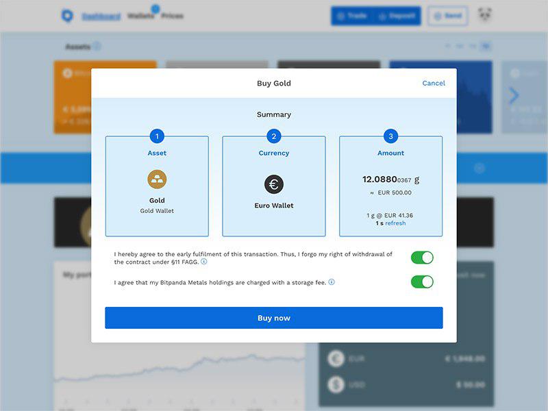 Bitpanda Digitises Physical Gold and Silver