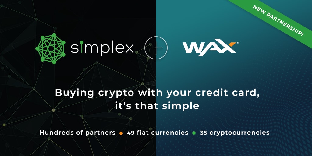  exchange wax token asset simplex worldwide nft 