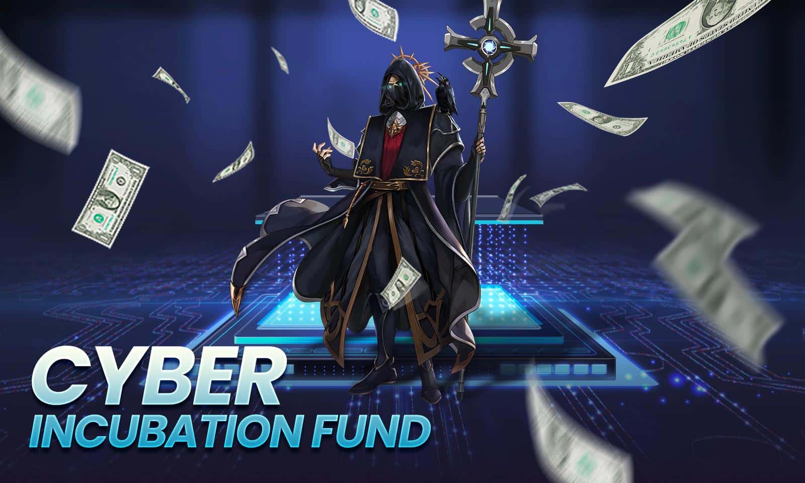  fund games incubation cyber binaryx support blockchain 