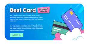 إعلان بطاقة Best Debit Card. المصدر: Best Wallet 