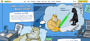 ماكسي دوج يجذب مجتمعات الميمات التي تفضل المفاهيم المرحة. المصدر: Maxi Dogeماكسي دوج يجذب مجتمعات الميمات التي تفضل المفاهيم المرحة. المصدر: Maxi Doge