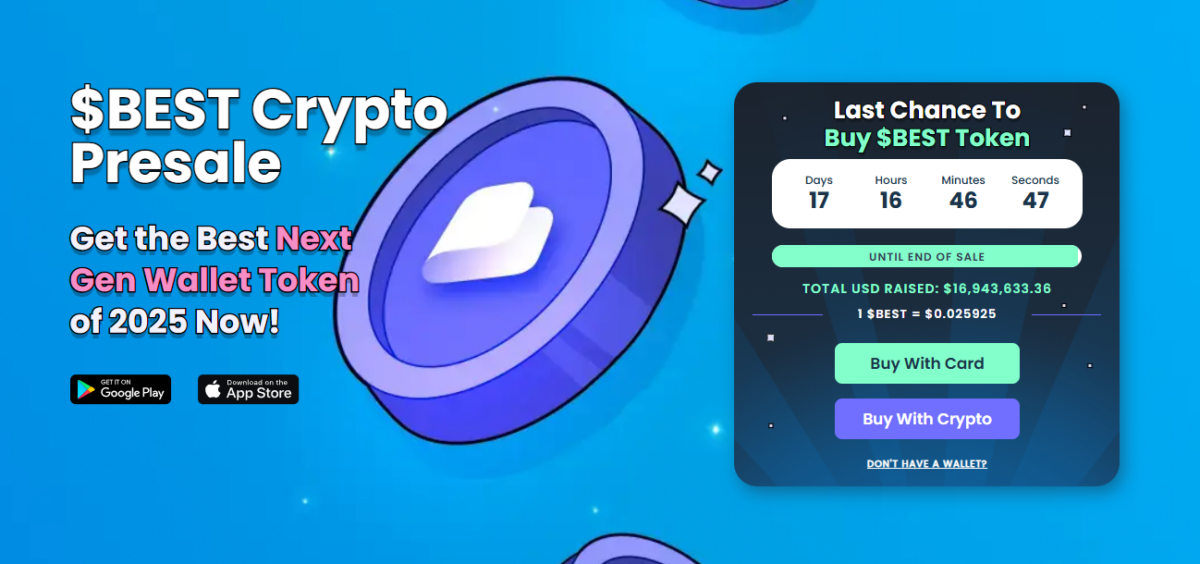 واجهة اكتتاب عملة بيست واليت (Best Wallet) وأبرز البيانات المتعلقة به