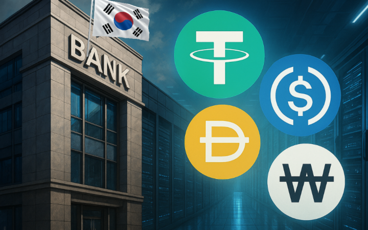 البنوك الكورية تتعاون مع شركات التقنية لتطوير خطط العملات المستقرة