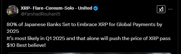 Ripple Price Prediction: Can XRP Rally to 20$ Amid Bank of Japan Usage of Ripple