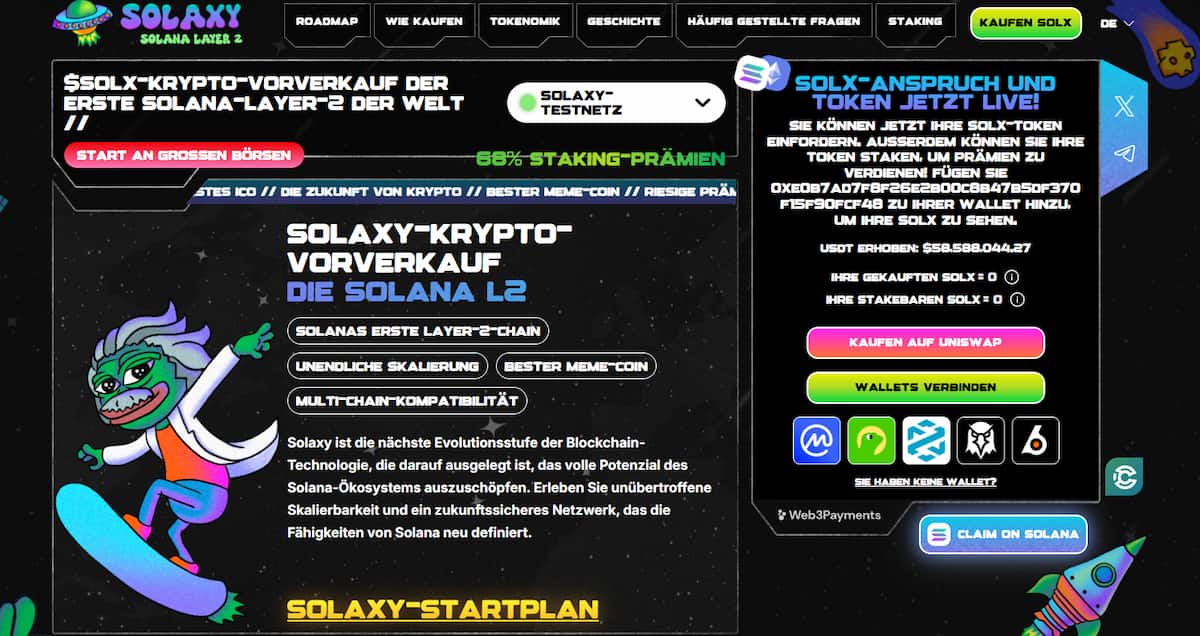 Alternative zu Solaxy Krypto