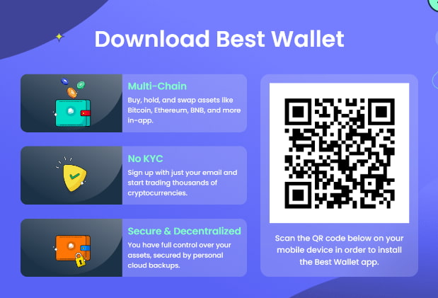 Best Wallet herunterladen – Ihr Zugang zu SOL