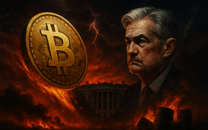 Bitcoin Kurs sinkt: Trump schimpft auf Jerome Powell und die FED