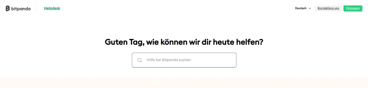 Bitpanda Kundenservice