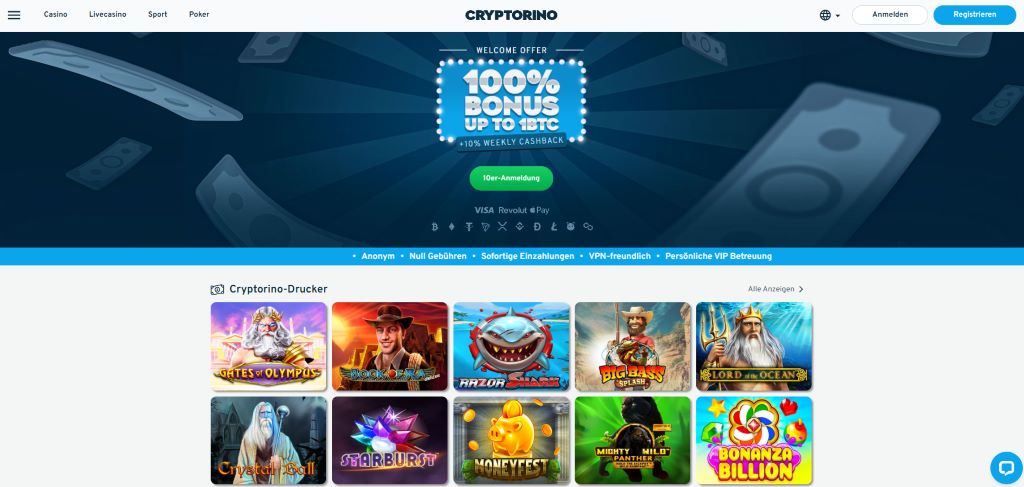 Cryptorino casino