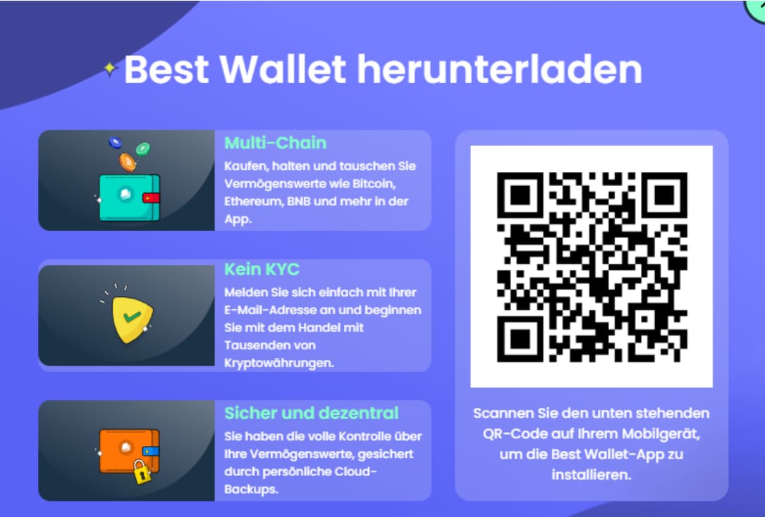 Ethereum (ETH) bei Best Wallet kaufen So geht es