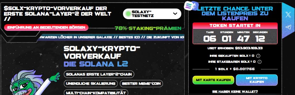 Presale Solaxy