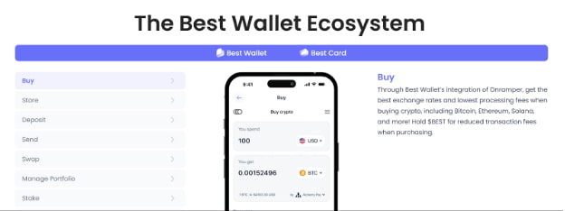 Solana über Best Wallet kaufen – schnell und sicher