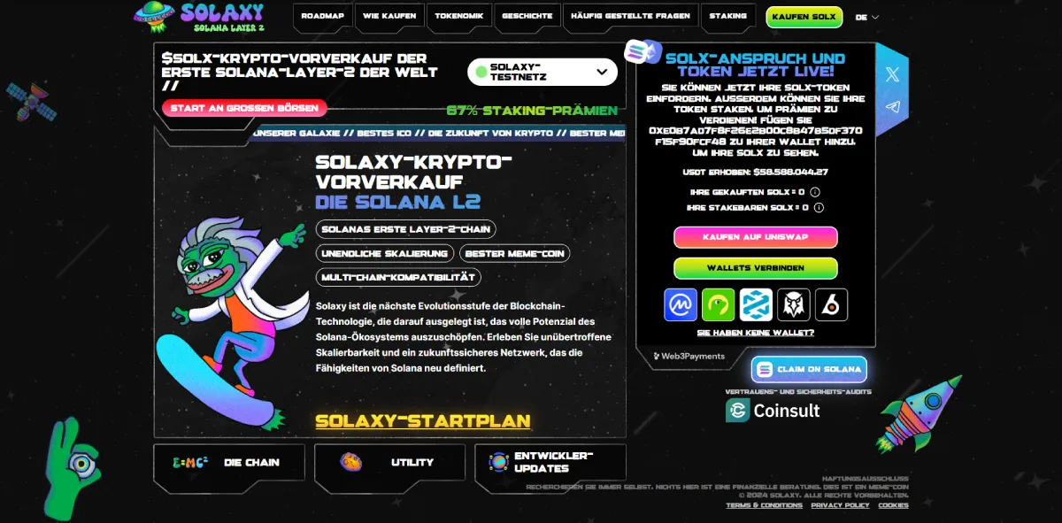Solaxy Homepage- Beste Alternative zu SUBBD: Solaxy