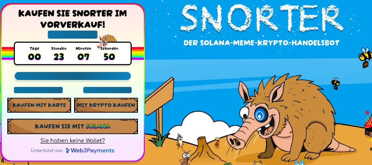 Verbindung zum Snorter-Vorverkauf