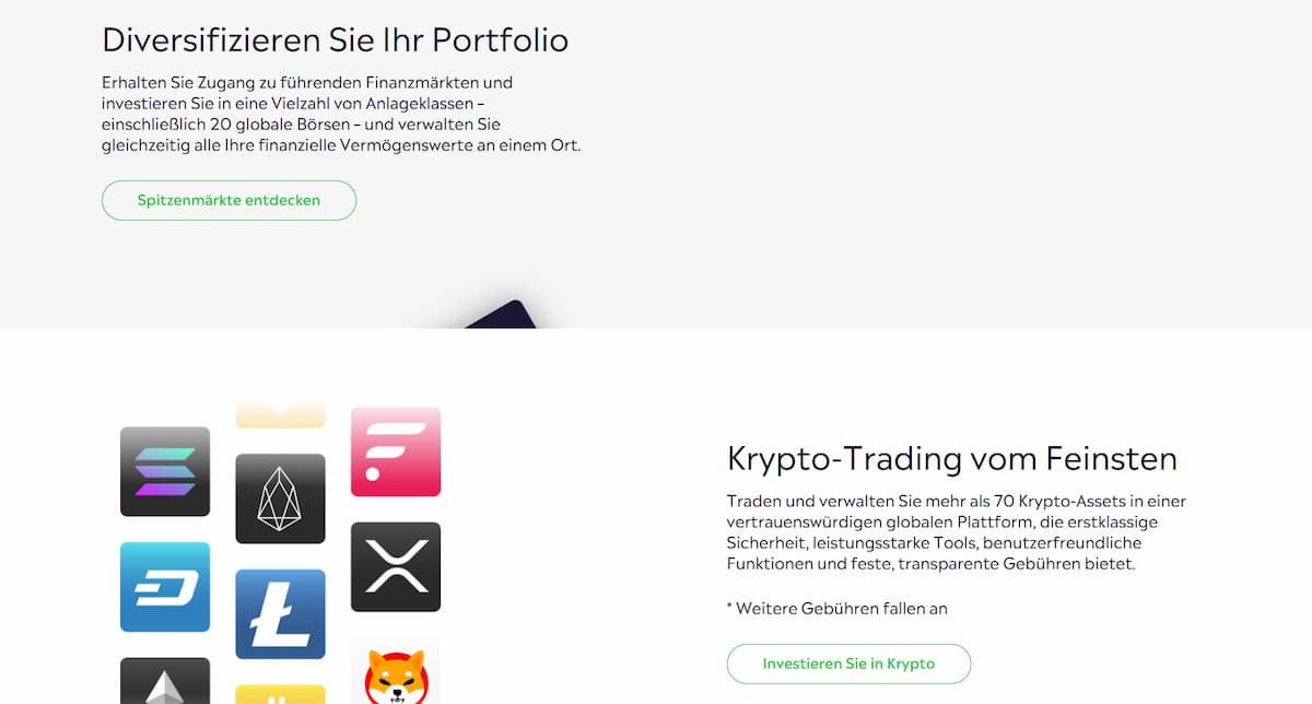 eToro Intelligente Portfolios