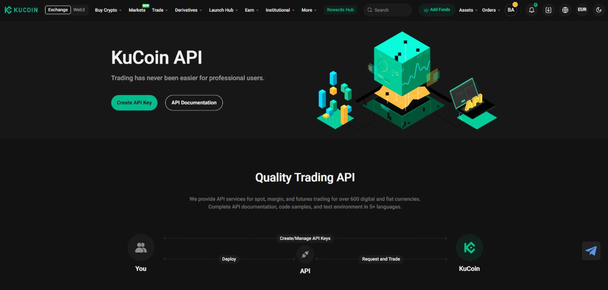 API-Service und Launch-Hub