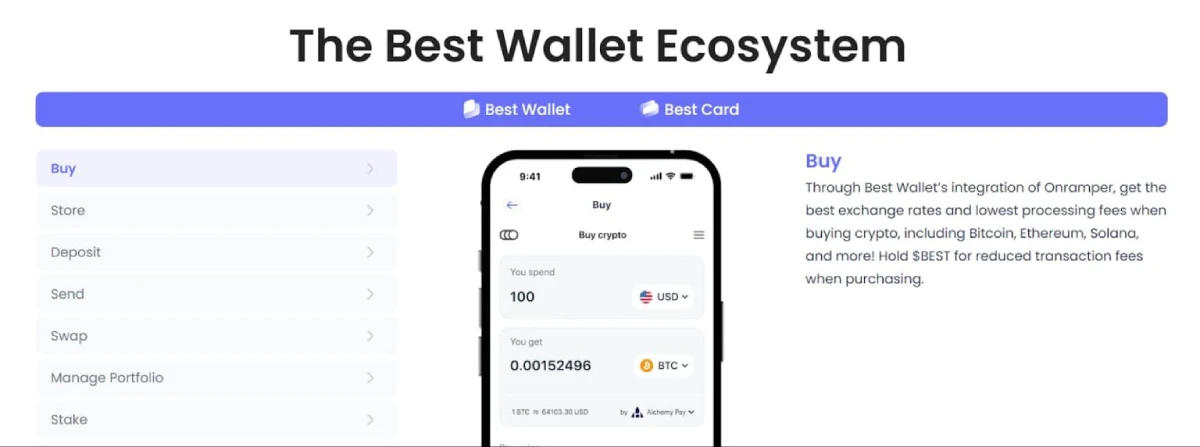 vÜber Best Wallet Nexchain kaufen - Schnell und sicher