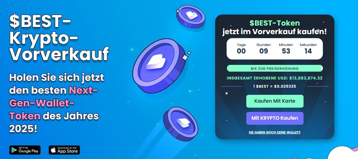 Best Wallet Presale aufrufen