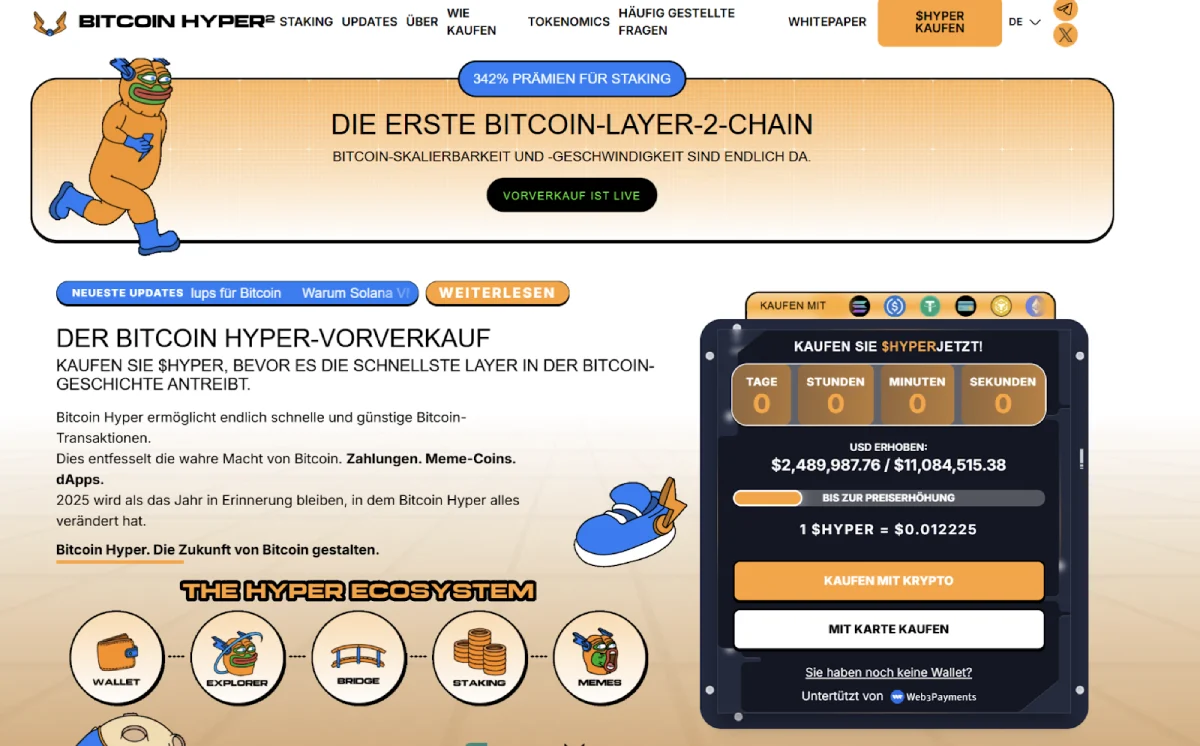 Bitcoin Hyper presale