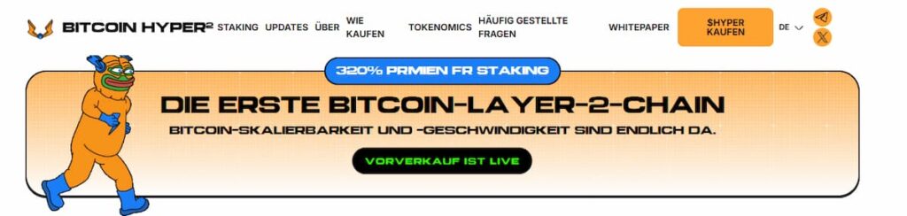 Bitcoin Hyper Seite öffnen
