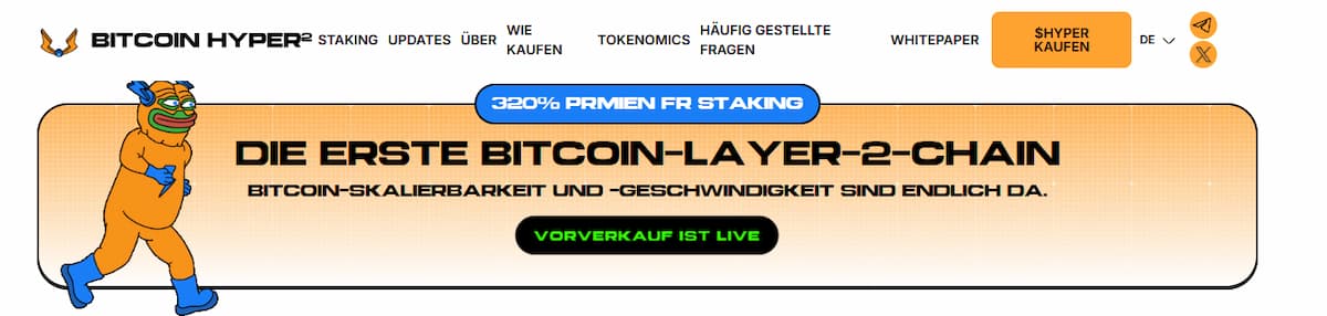Bitcoin Hyper Seite öffnen