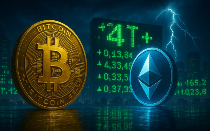 Bitcoin und Ethereum dominieren: Neue Gesetze und Rekordzuflüsse treiben Krypto Kurse