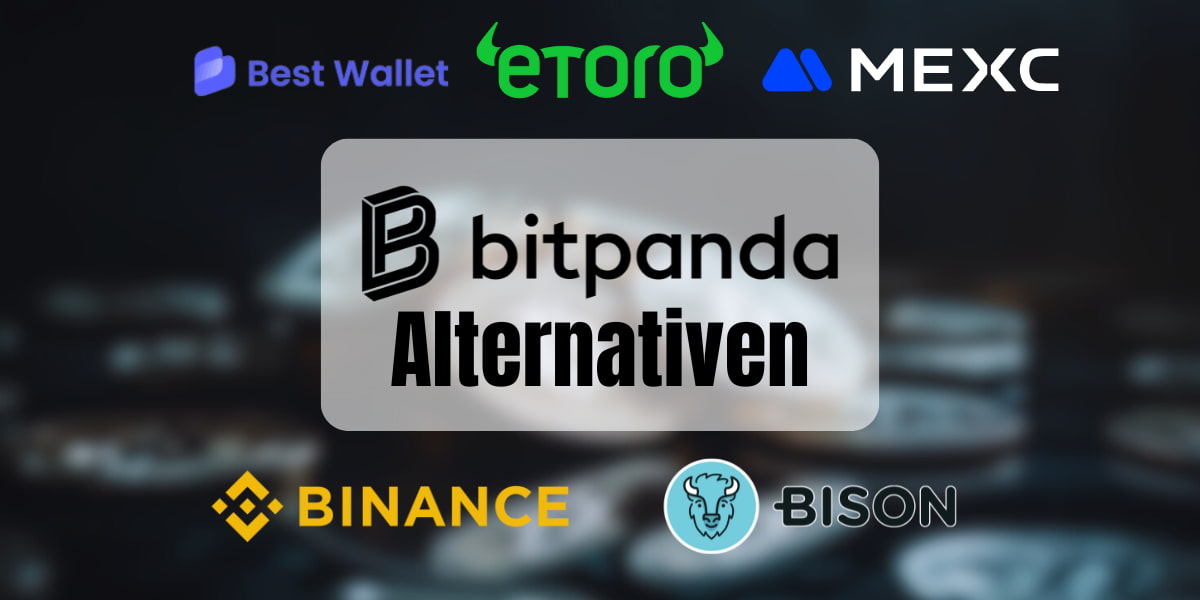 Bitpanda Alternativen: Die besten Anbieter im Vergleich