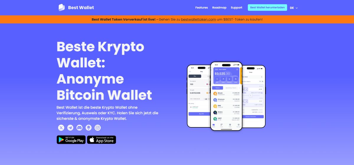 Den passenden Anbieter auswählen Best Wallet