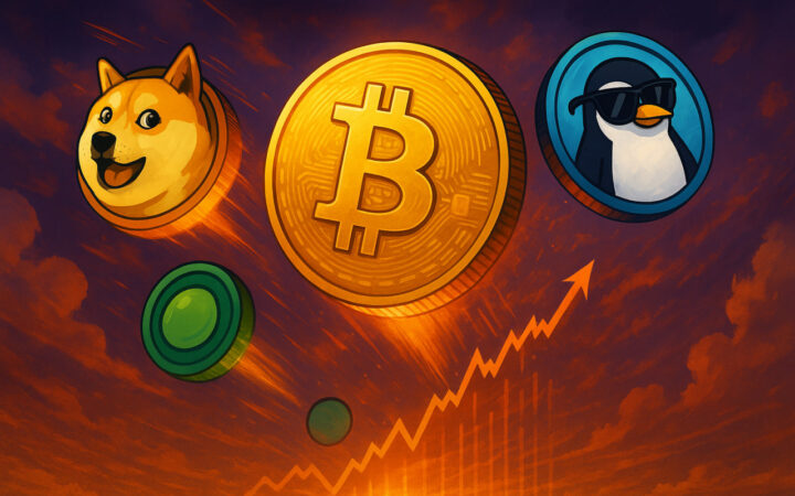 Krypto News: Rallye der Memecoins: So stark steigen PENGU, WIF und Fartcoin
