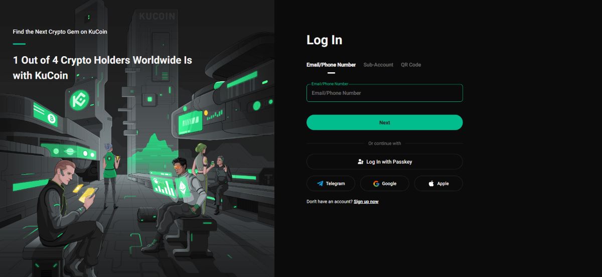 Kucoin Kontotypen Kucoin