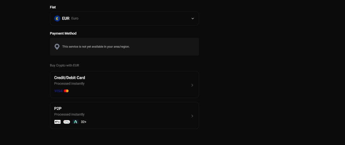 Kucoin Zahlungsmethoden