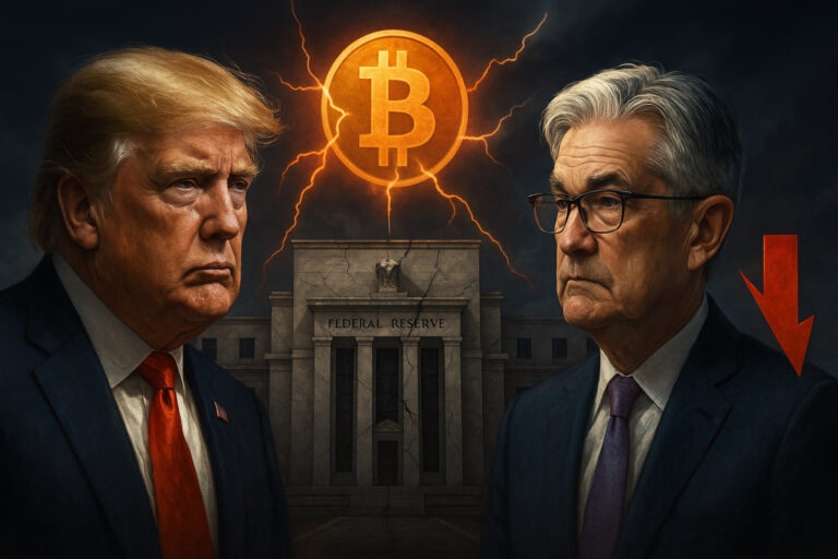 Trump vs. Fed: Warum sein Machtspiel Krypto und Bitcoin elektrisiert