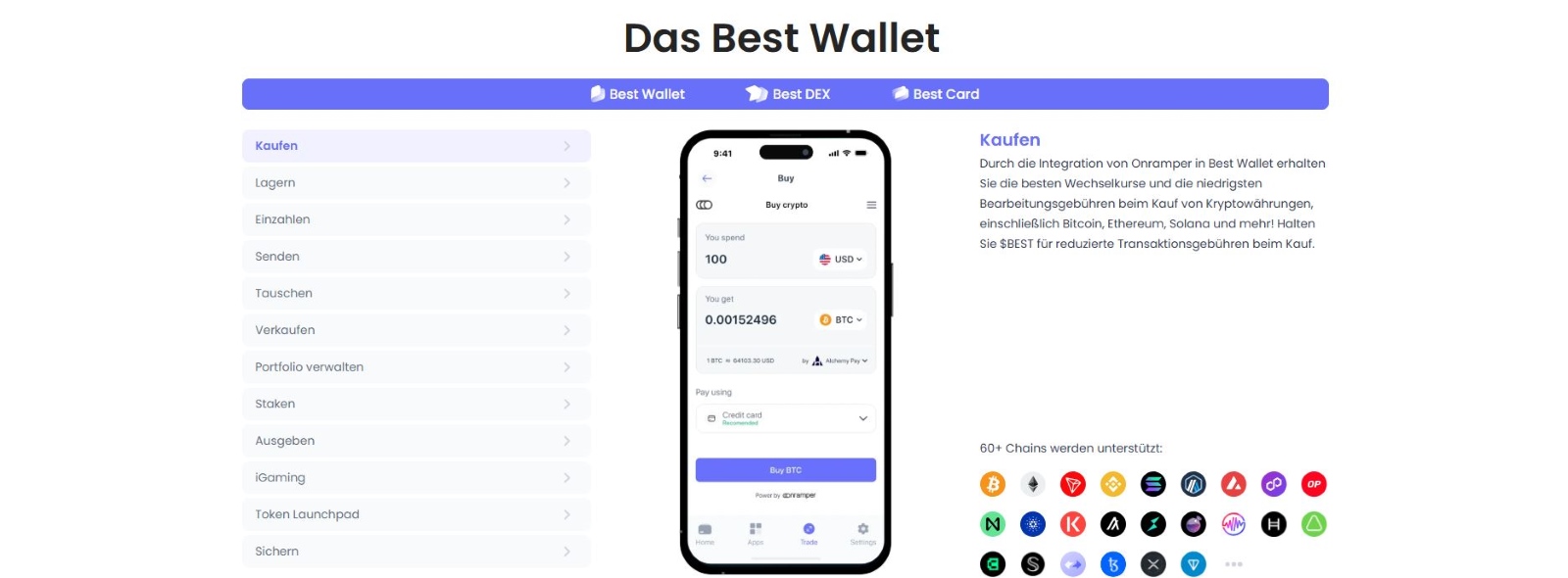 best wallet app coin kaufen