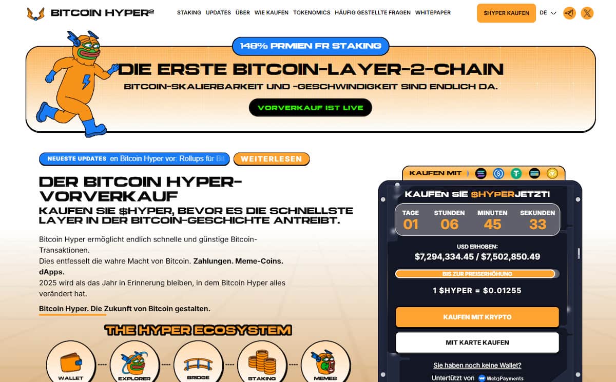 Bitcoin Hyper Krypto Alternative