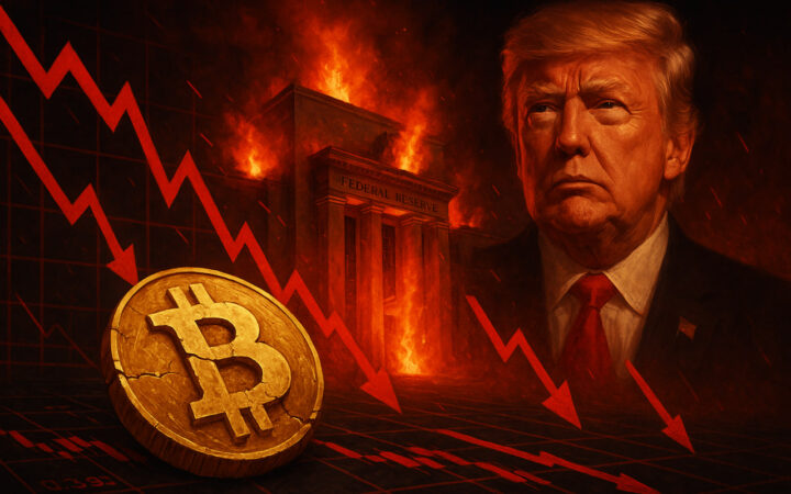 Bitcoin rutscht unter 110.000 Dollar: FED-Turbulenzen erschüttern Märkte