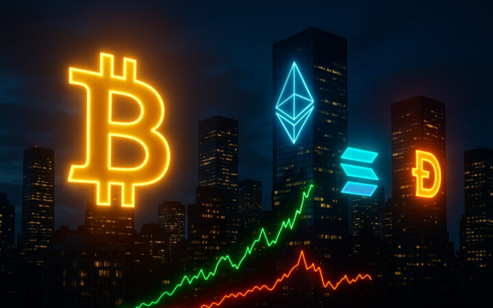 Bitcoin kurz vor Allzeithoch – Altcoins ziehen mit starken Gewinnen nach