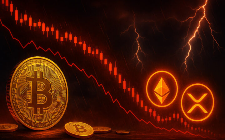 Bitcoin, Ethereum und XRP im Fokus: 500 Mio. USD liquidiert – Trader-Stimmung im Check