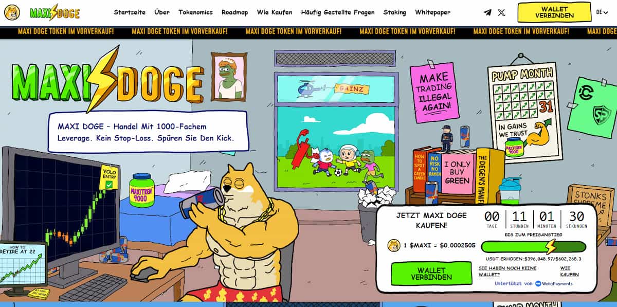 Maxi Doge Krypto Alternative