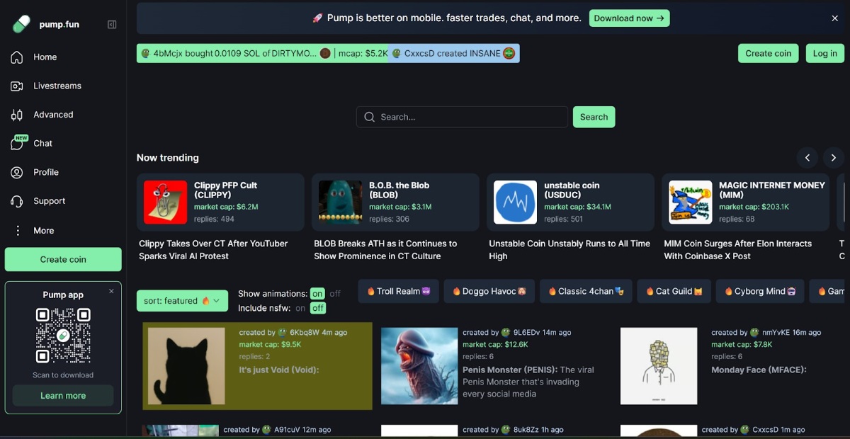 PUMP coin kaufen