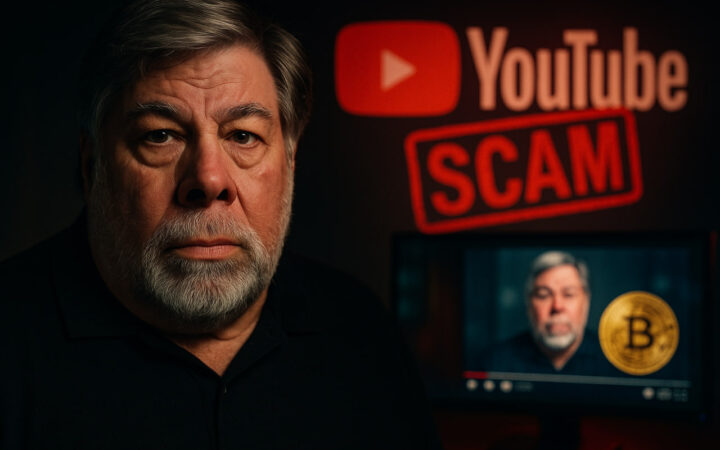 Apple Ikone Steve Wozniak wirft YouTube Untätigkeit bei Bitcoin Betrug vor