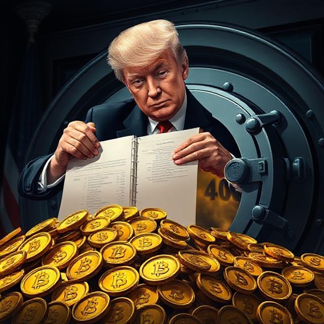 Trump schaltet 12,5 Billionen USD für Krypto frei!