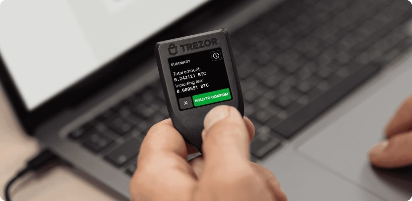trezor wallet model t