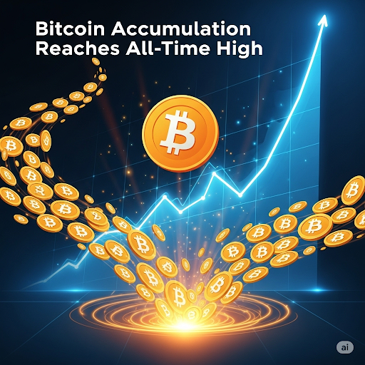 Bitcoin-Ansammlung erreicht Allzeithoch!