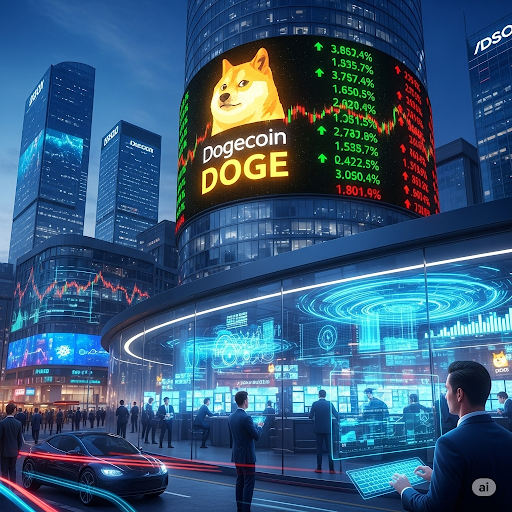 $DOGE Goes Wall Street: Die Meme Coin landet gerade an der NYSE