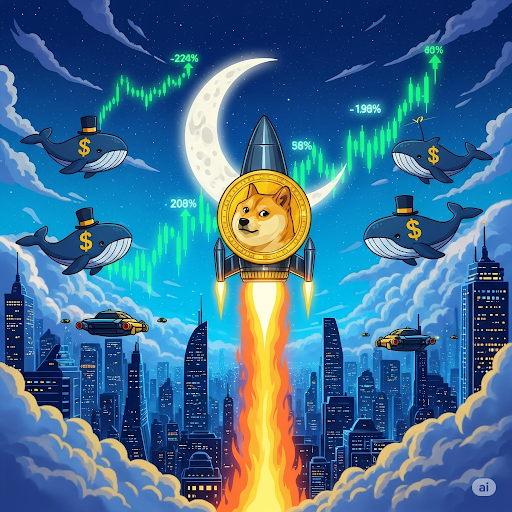 Dogecoin Prognose: Steht der Meme-König kurz vor dem Mond?