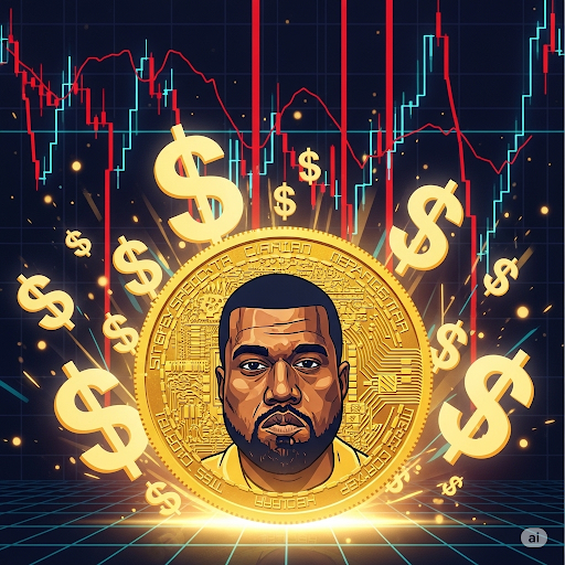 Kanye West YZY Memecoin erreicht $3 Milliarden, fällt aber nach Insider-Bedenken